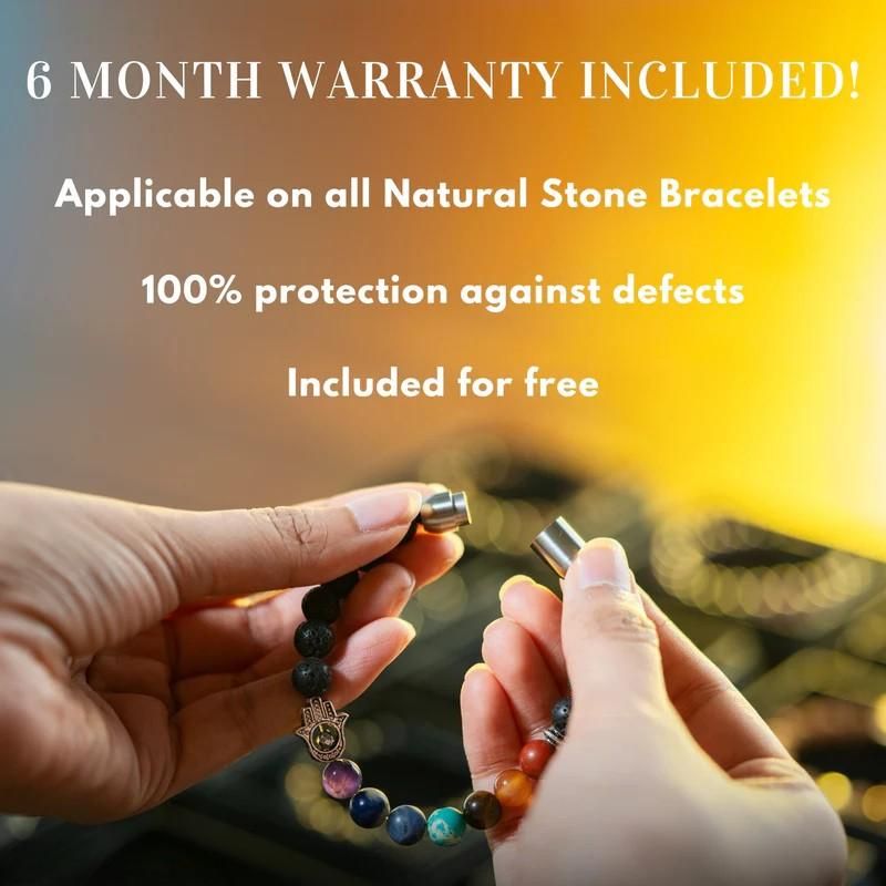 Super 9 Chakra Natural Stone Bracelet
