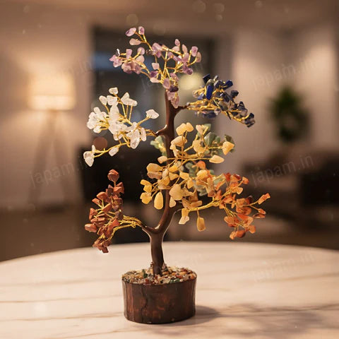 Natural Seven Chakra Crystal Tree