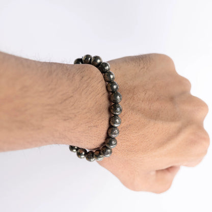 Raw Pyrite Wealth Band